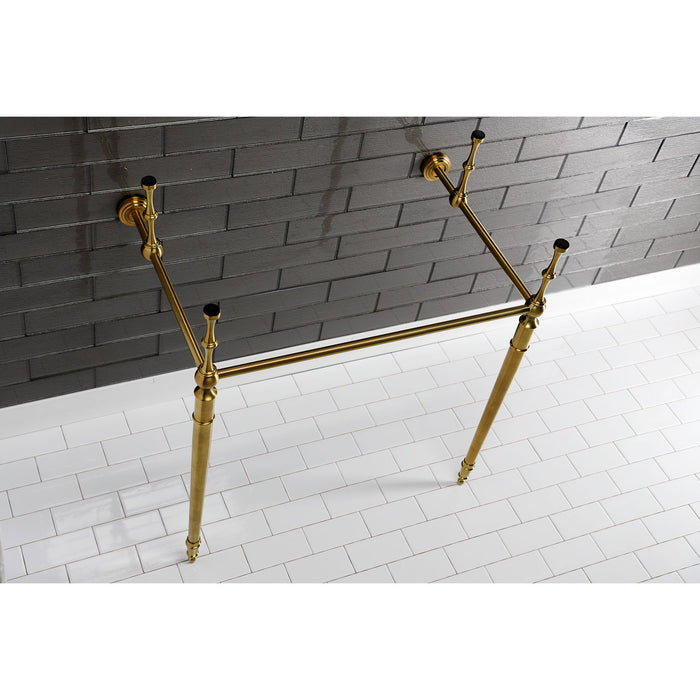 Kingston Heirloom VPB33287 - Edwardian Brass Console Sink Legs, Brushed Brass