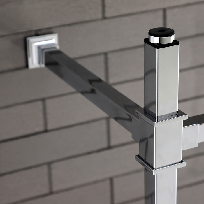 Kingston Sona VPB3328SQ1 - Fauceture Stainless Steel Console Sink Legs, Polished Chrome