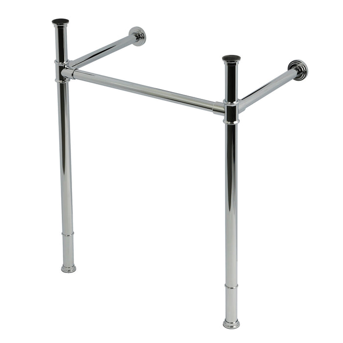 Kingston Tulare VPB36251 - Imperial Stainless Steel Console Sink Legs, Polished Chrome