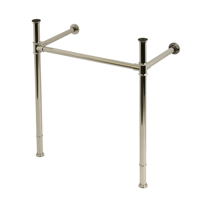 Fauceture VPB36286 Stainless Steel Console Sink Legs, Polished Nickel