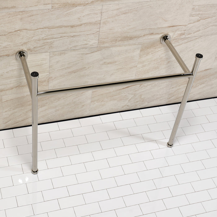Kingston Sona VPB39176 - Hartford Stainless Steel Console Sink Legs, Polished Nickel