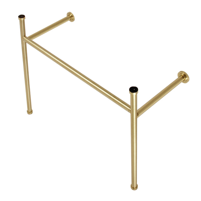 Kingston Sona VPB39177 - Hartford Stainless Steel Console Sink Legs, Brushed Brass