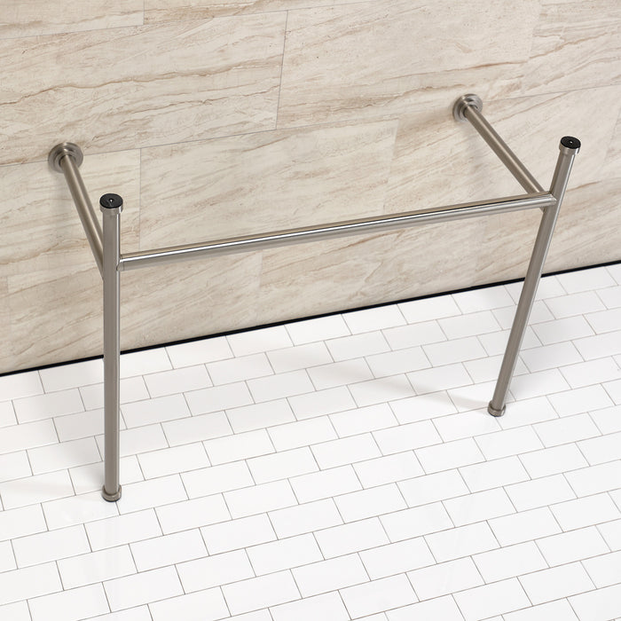 Kingston Sona VPB39178 - Hartford Stainless Steel Console Sink Legs, Brushed Nickel