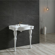 Kingston Heirloom VPB5321 - Imperial 32-Inch Ceramic Console Sink