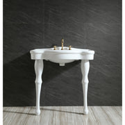 Kingston Heirloom VPB5328 - Imperial 32-Inch Ceramic Console Sink