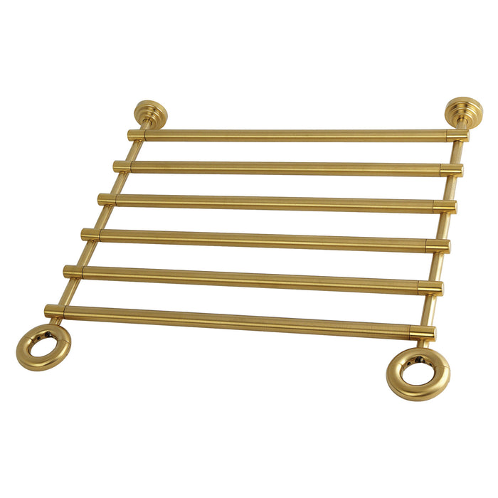 Kingston Fauceture VPBSB16157 Console Leg Storage Shelf for VPB3016x Series, Brushed Brass