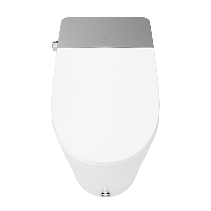 Edison VSC3991 Smart Toilet, White/Grey