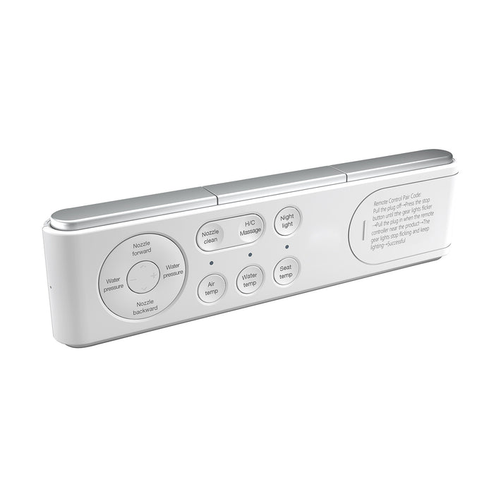 Edison VSC3991 Smart Toilet, White/Grey