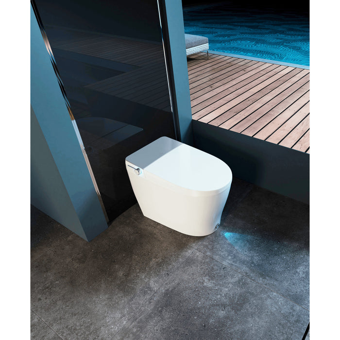 Edison VSC3991 Smart Toilet, White/Grey