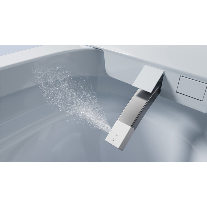 Upton VSC39910 Smart Toilet, White/Matte Black