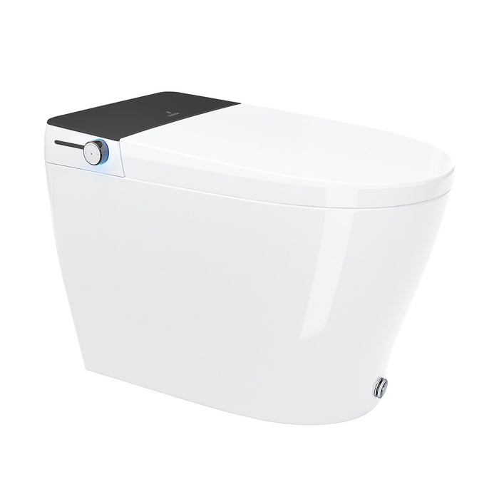Upton VSC39910 Smart Toilet, White/Matte Black