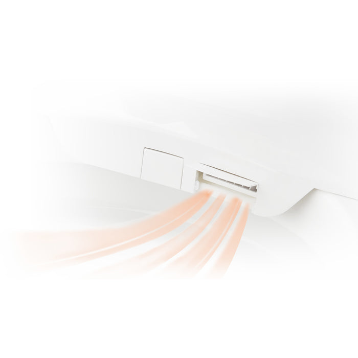 Upton VSC39910 Smart Toilet, White/Matte Black