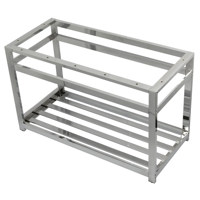 Kingston Sona VSP4922A1 - Kingston Commercial Steel Console Sink Base, Polished Chrome