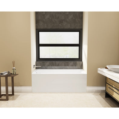 KINGSTON Brass Aqua Eden VTAP603222L 60-Inch Acrylic Rectangular 3