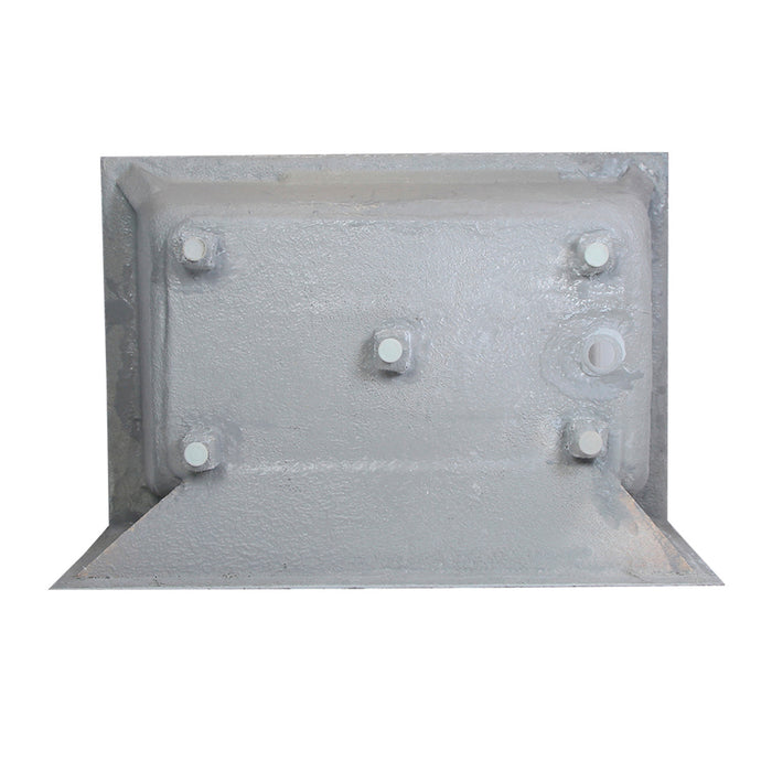 Kingston Tulare VTDE483222L - Aqua Eden 48-Inch Acrylic Rectangular 3-Wall Alcove Tub, Left Hand Drain Hole, Glossy White