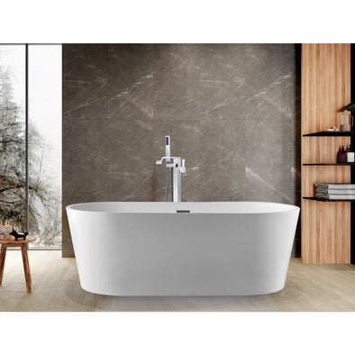 Kingston Sona VTDE603023BA - Aqua Eden 59-Inch Acrylic Oval Double End