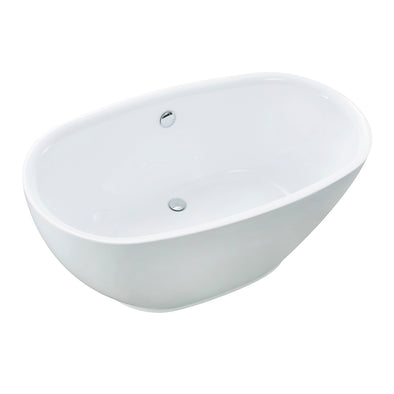 Kingston Sona VTOV553023U - Aqua Eden 55-Inch Acrylic Oval Double