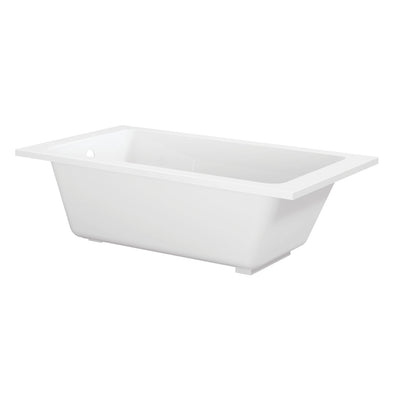 Kingston Aqua Eden VTPN603419T 60-Inch Acrylic Rectangular Drop-In