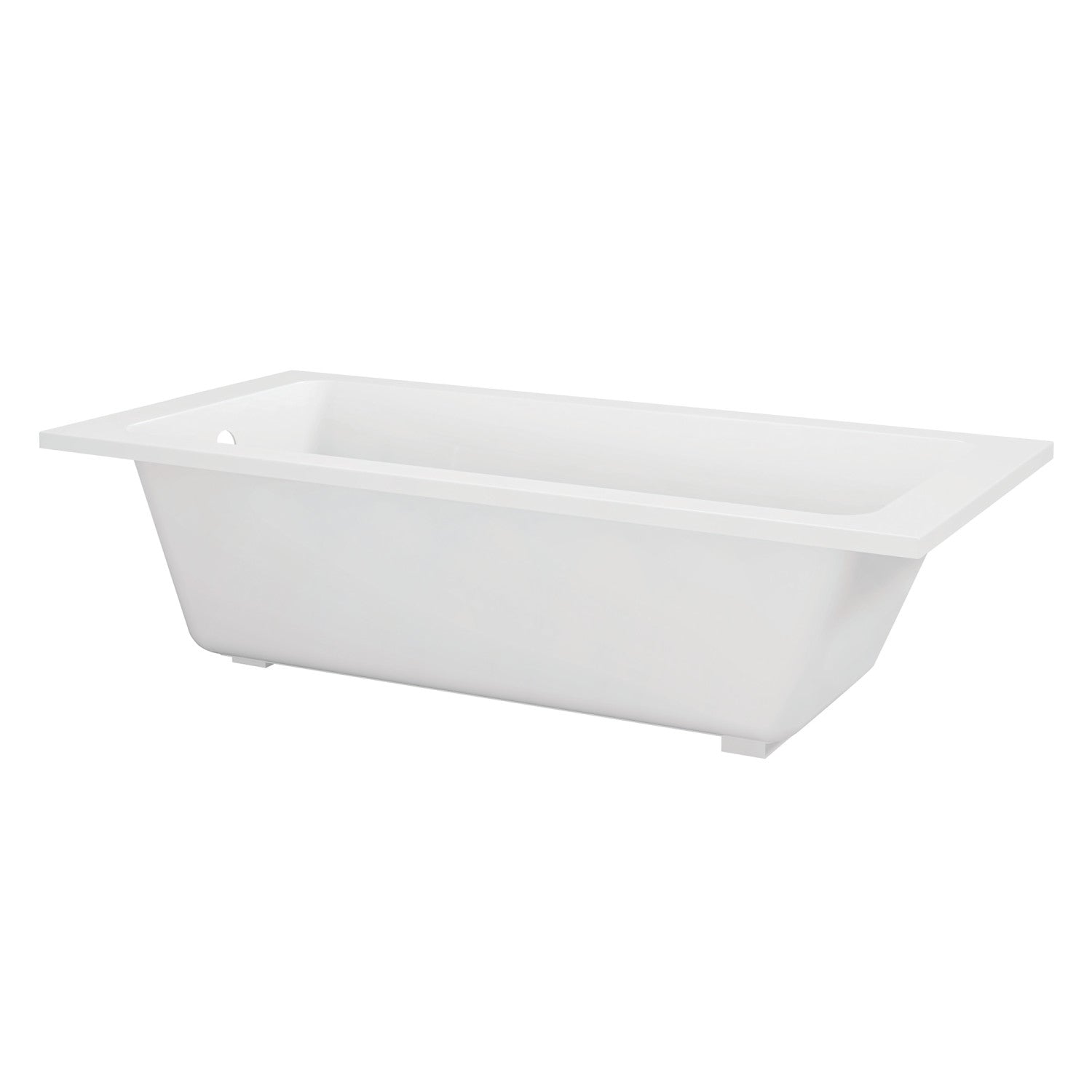 Kingston Brass Aqua Eden VTPN673219T 67-Inch Acrylic Rectangular