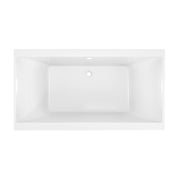 Kingston Aqua Eden VTPN673619C 67-Inch Acrylic Rectangular Drop-In Tub