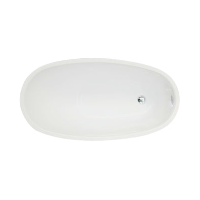 Kingston Sona VTRS482627 - Aqua Eden 48-Inch Acrylic Oval Single