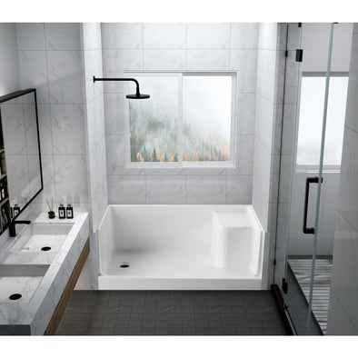 KINGSTON Brass Grenada VTSB603221L 60-Inch x 32-Inch Anti-Skid