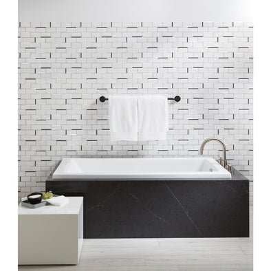 KINGSTON Brass Aqua Eden XVTPN593017 59-Inch Acrylic Rectangular