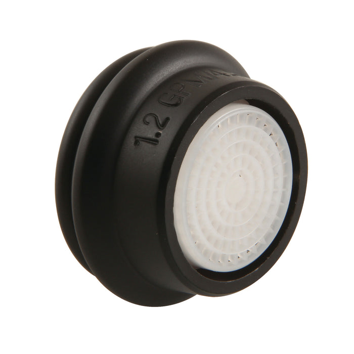 Kingston Cal Green Z12KBSA1400 1.2 GPM Female Aerator, Matte Black