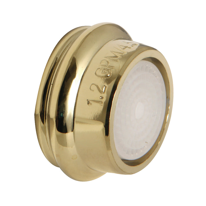 Kingston Cal Green Z12KBSA1402 1.2 GPM Female Aerator, Polished Brass
