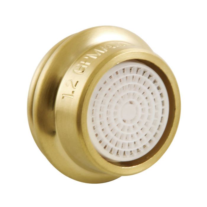 Kingston Cal Green Z12KBSA1407 1.2 GPM Female Aerator, Brushed Brass