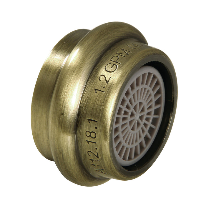 Kingston Cal Green Z12KBSA1603 1.2 GPM Female Aerator, Antique Brass