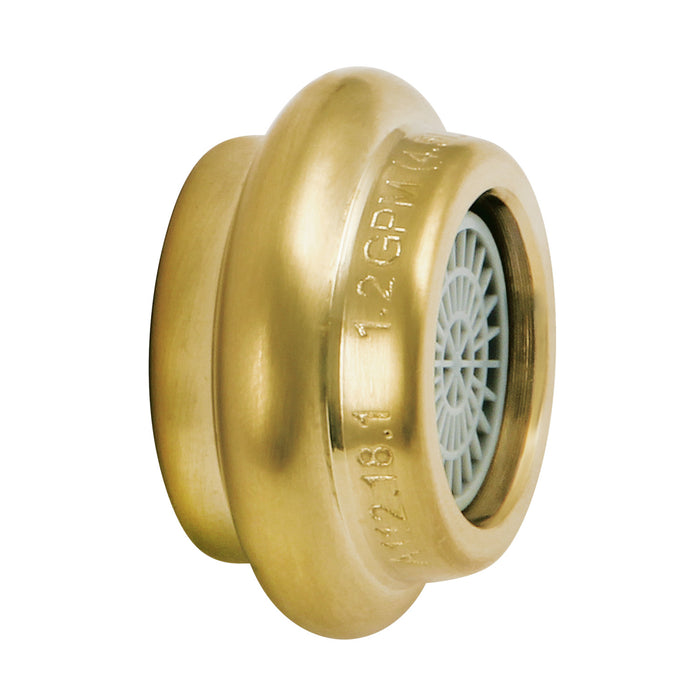 Kingston Cal Green Z12KBSA1797 Cal Green 1.2 GPM Female Aerator, Brushed Brass