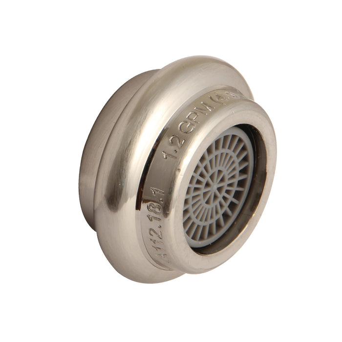 Kingston Cal Green Z12KBSA1798 Cal Green 1.2 GPM Female Aerator, Brushed Nickel