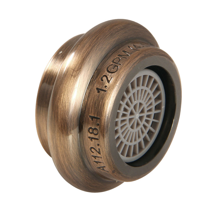Kingston Cal Green Z12KBSA179AC Cal Green 1.2 GPM Female Aerator, Antique Copper