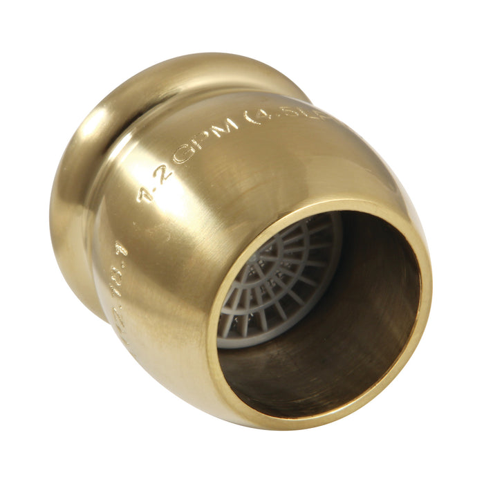 Kingston Cal Green Z12KSSA2497 Cal Green 1.2 GPM Female Aerator, Brushed Brass