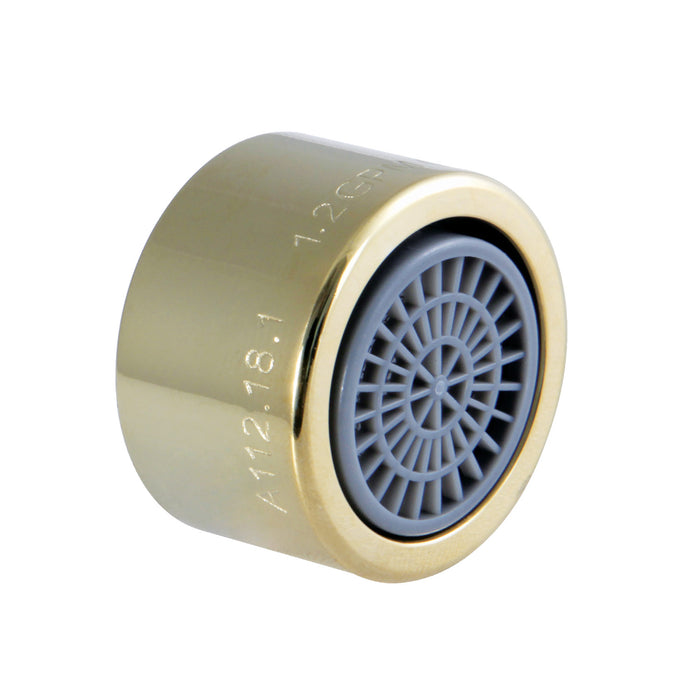 Kingston Cal Green Z12KSSA8112 1.2 GPM Female Aerator, 55/64-Inch-27 UNS, Polished Brass