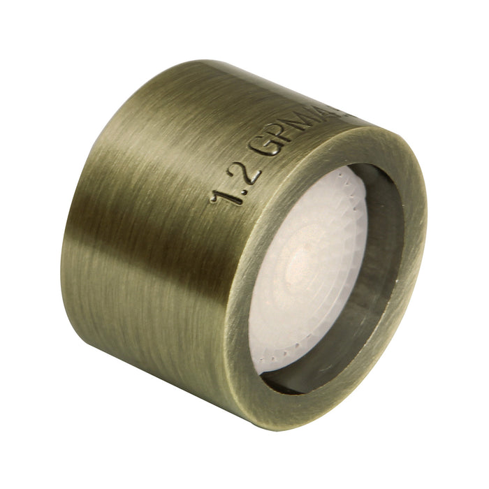 Kingston Cal Green Z12KSSA8123 Cal Green 1.2 GPM Female Aerator, Antique Brass