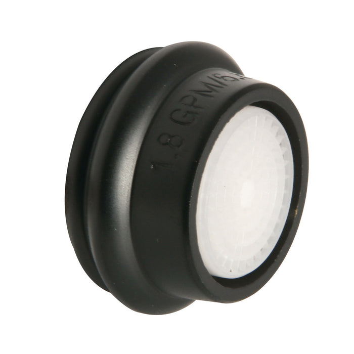 Kingston Cal Green Z18KBSA1400 1.8 GPM Female Aerator, Matte Black