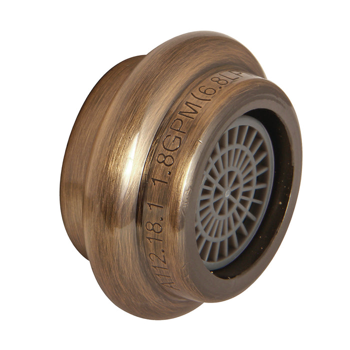 Kingston Cal Green Z18KBSA179AC Cal Green 1.8 GPM Female Aerator, Antique Copper
