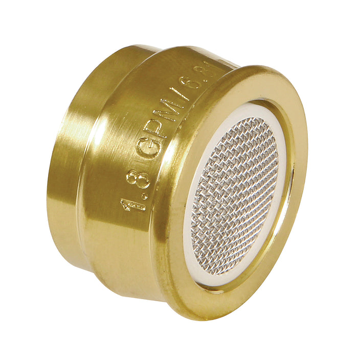 Kingston Cal Green Z18KBSA796SB 1.8 GPM Female Aerator, Brushed Brass