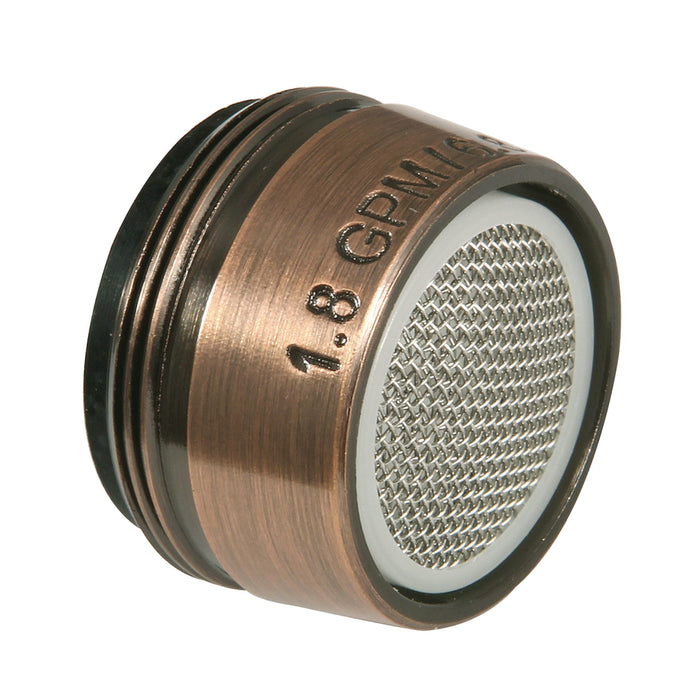 Kingston Cal Green Z18KBSA956 1.8 GPM Male Aerator, Antique Copper