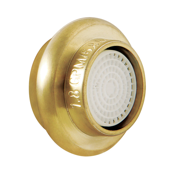 Kingston Z18KSSA1997 1.8 GPM Female Aerator, Brushed Brass