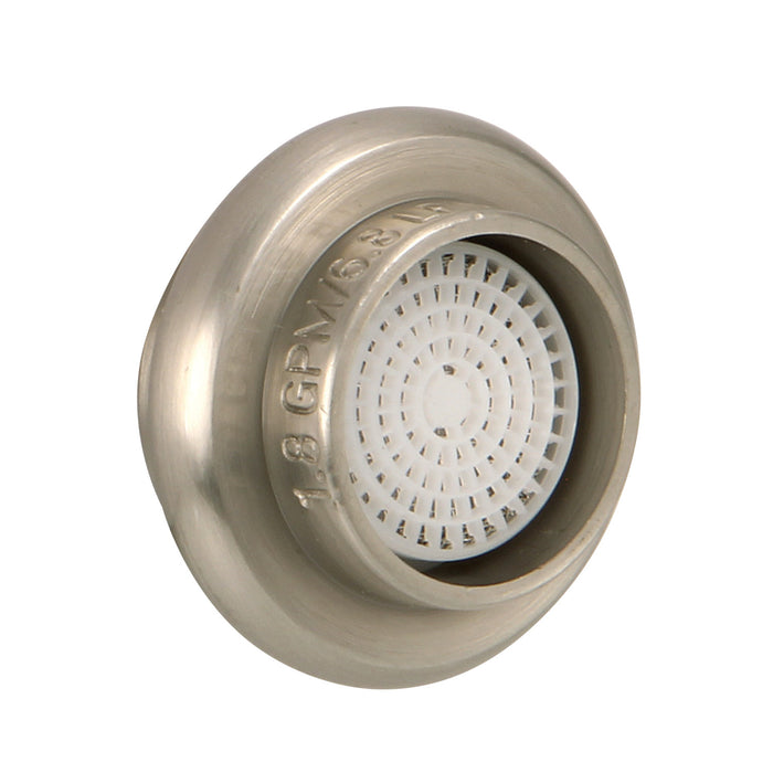 Kingston Z18KSSA1998 1.8 GPM Female Aerator, Brushed Nickel