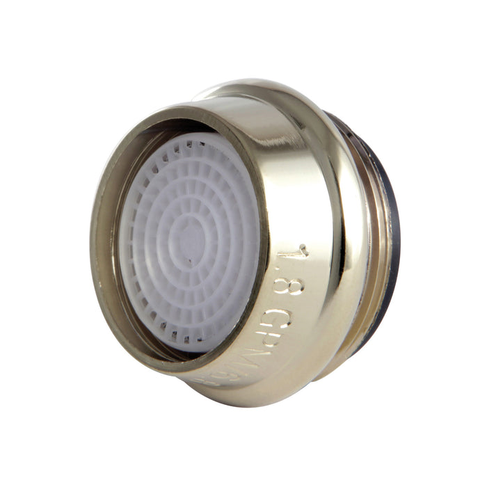 Kingston Cal Green Z18KSSA3102 1.8 GPM Male Aerator, 15/16 Inch-27 UNS, Polished Brass