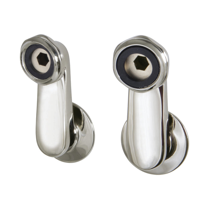 Vintage AE3SE6 Swivel Elbows for Wall Mount Tub Faucet, Polished Nickel