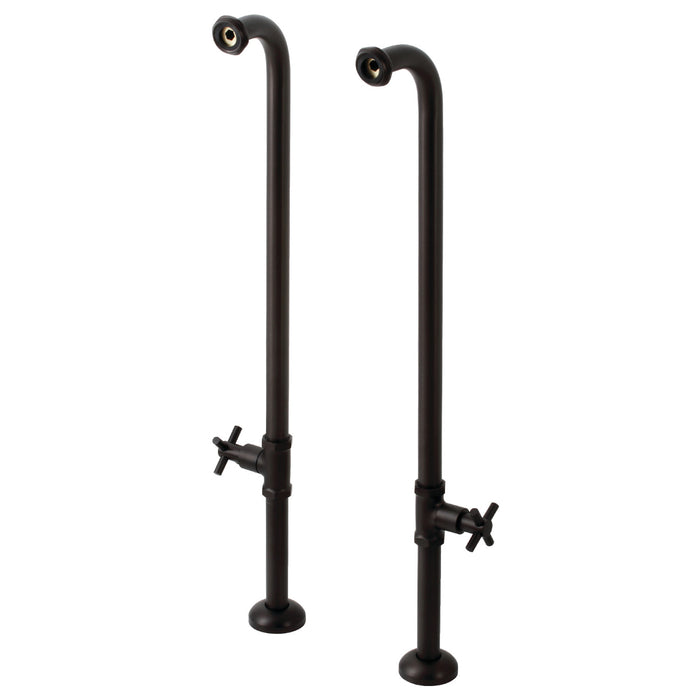 Concord AE810S5DX Freestanding Tub Supply Line, Oil Rubbed Bronze