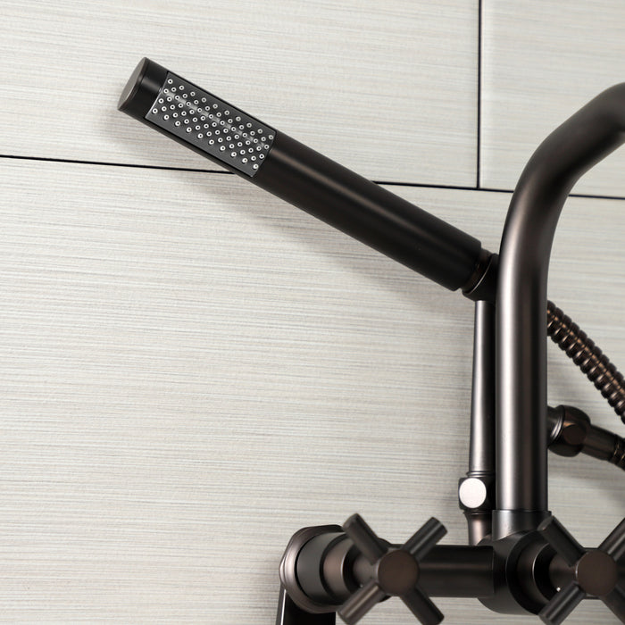 Kingston Sona AE8455DX - Concord Wall Mount Clawfoot Tub Faucet, Oil Rubbed Bronze
