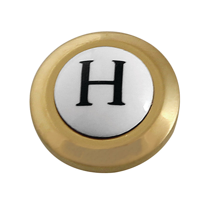 AEHICX7H Hot Handle Index Button, Brushed Brass
