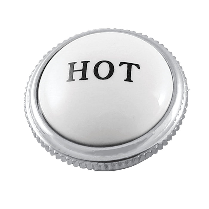 AEHIMX1H Hot Handle Index Button, Polished Chrome