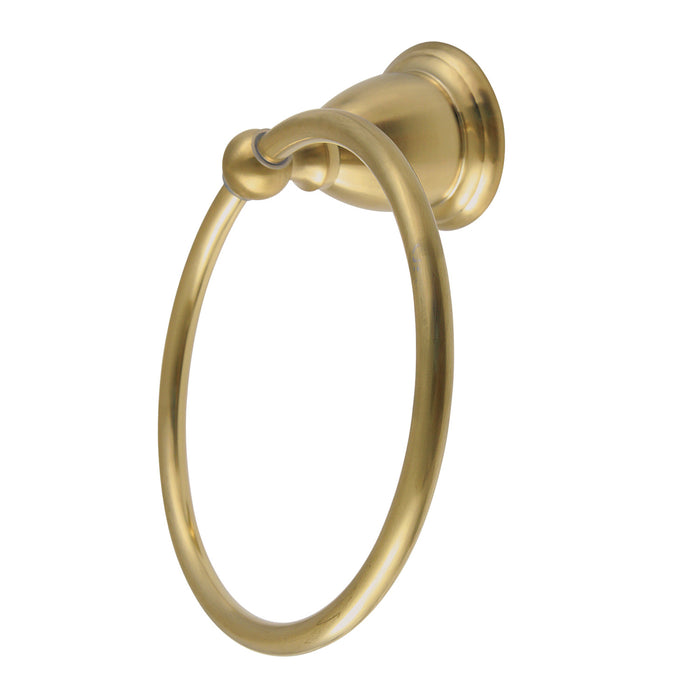 Heritage BA1754BB Towel Ring, Brushed Brass